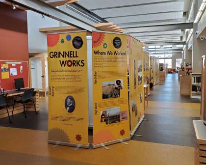 Grinnell Works installation at Grinnell College, Iowa