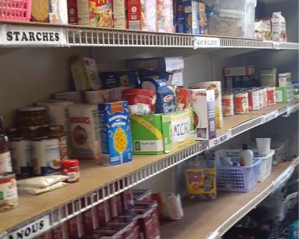 Food Pantry Shelves