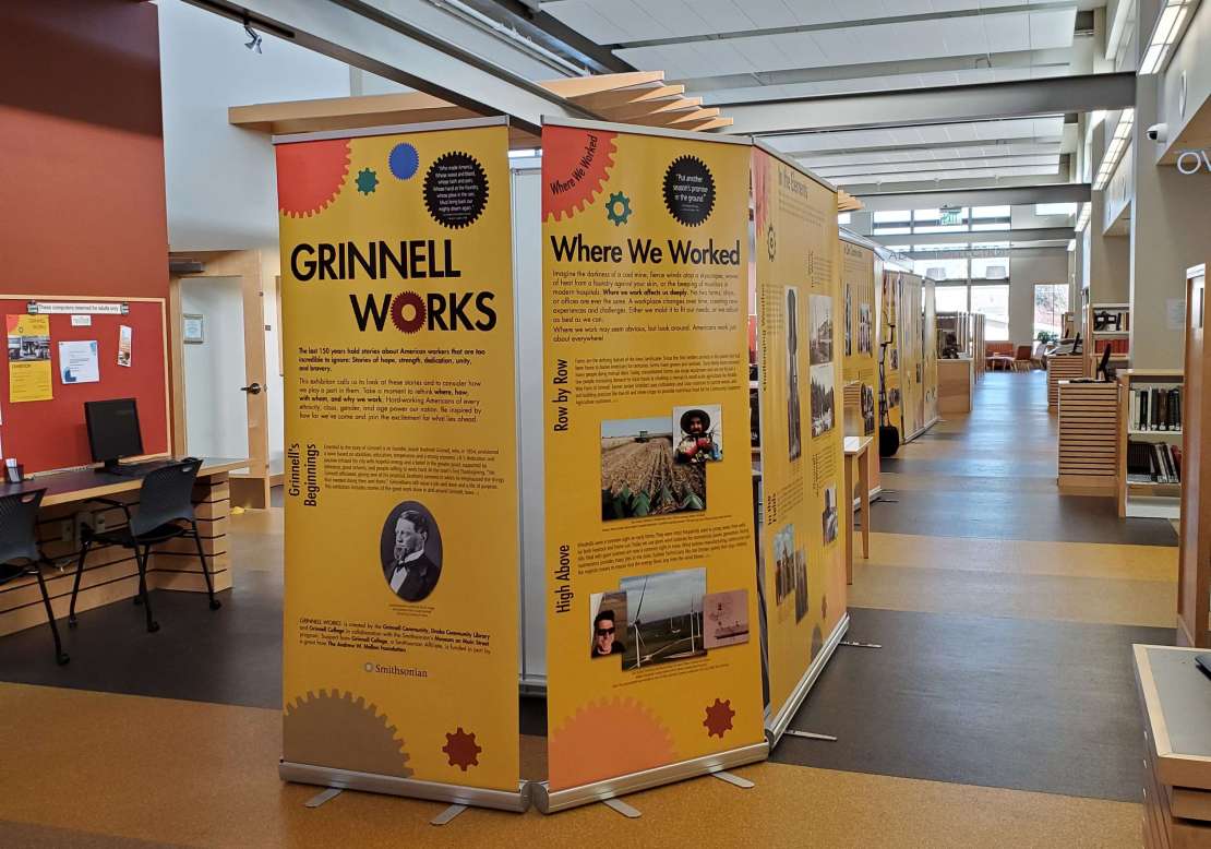 Grinnell Works installation at Grinnell College, Iowa Grinnell Works installation at Grinnell College, Iowa