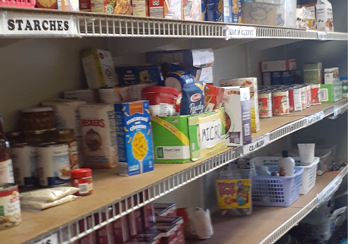 Food Pantry Shelves