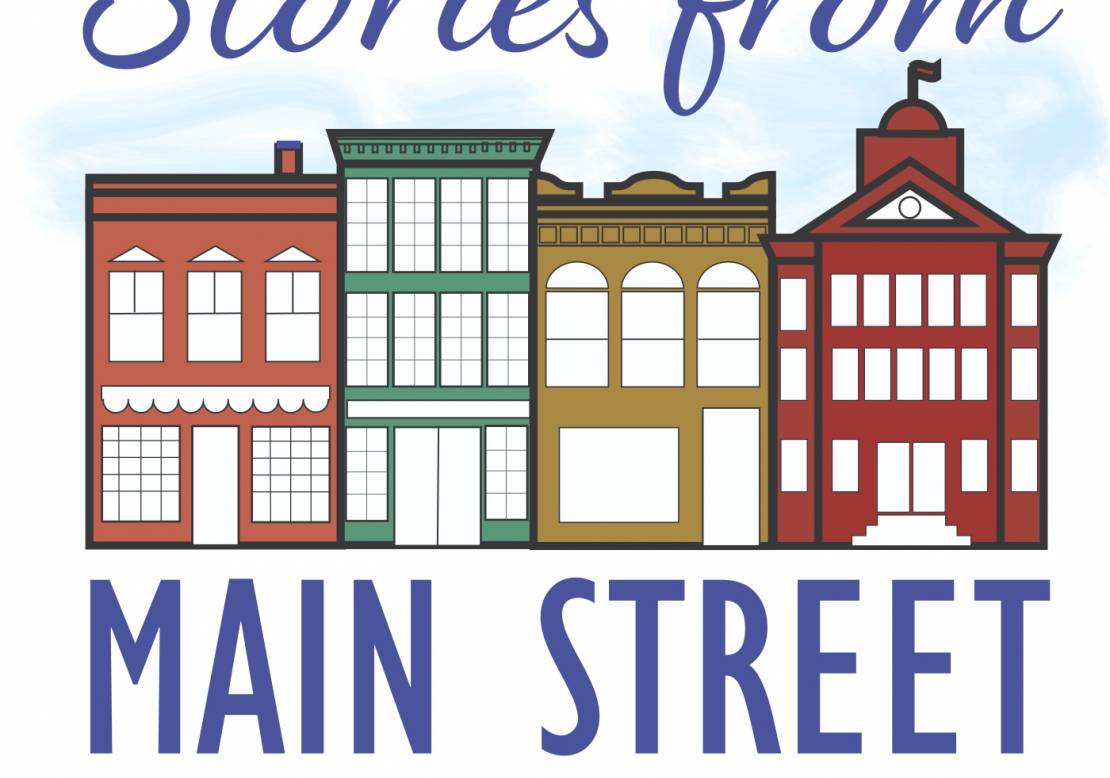 Stories from Main Street podcast logo Stories from Main Street podcast logo