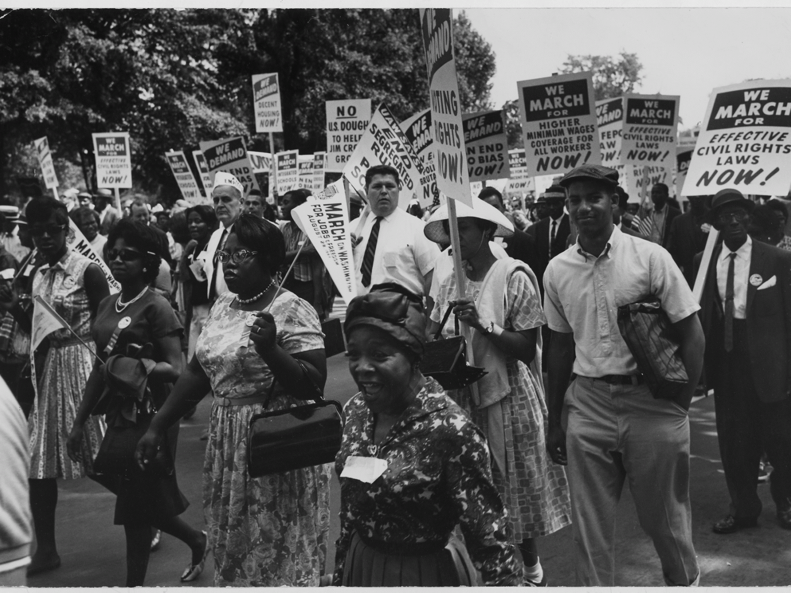 March on Washington for Jobs and Freedom, August 28, 1963 by Rowland Scherman Courtesy of National Archives and Records Administration