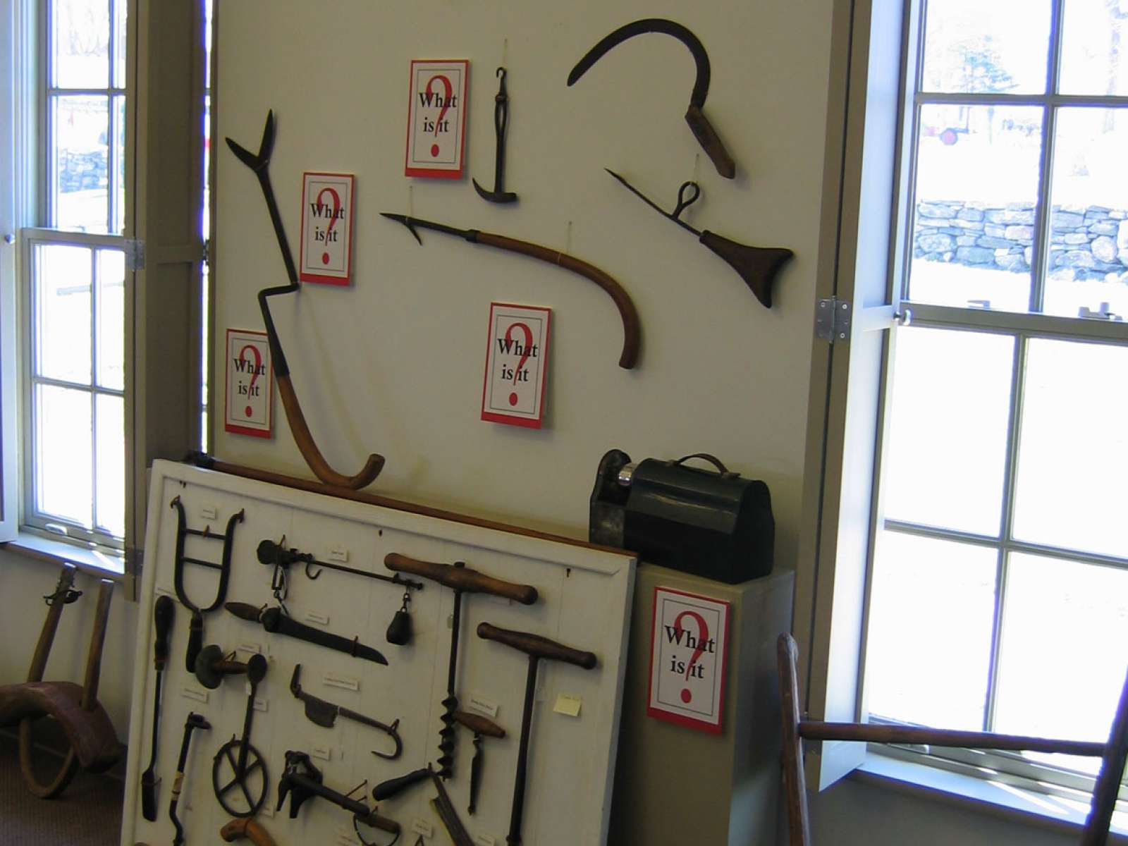 Barn Again Lebanon Conneticut Tool Display