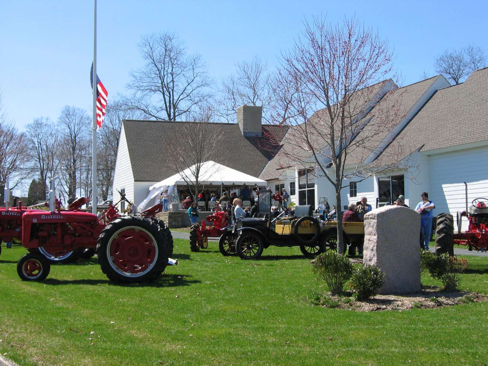 Barn Again Lebanon, Connecticut Tractor Display