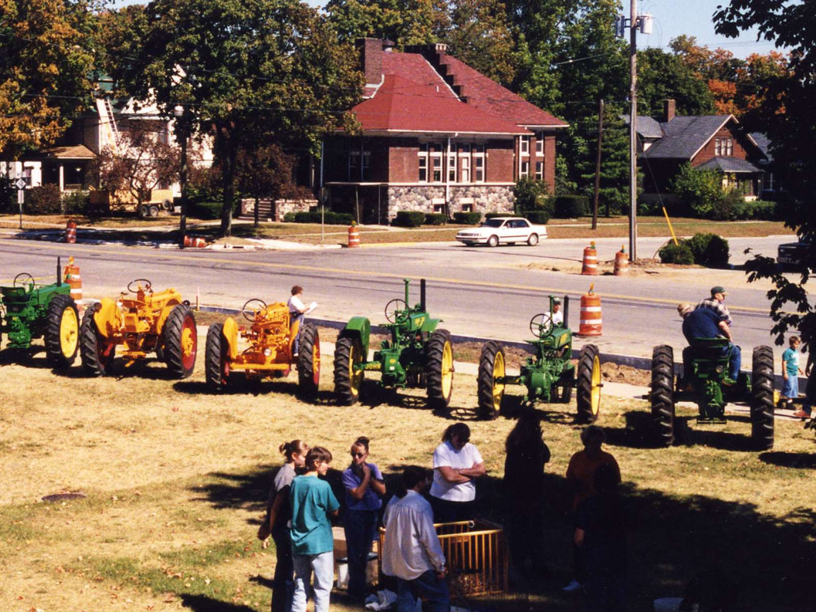 Barn Again Charlotte, Michigan Farm Day Tractors