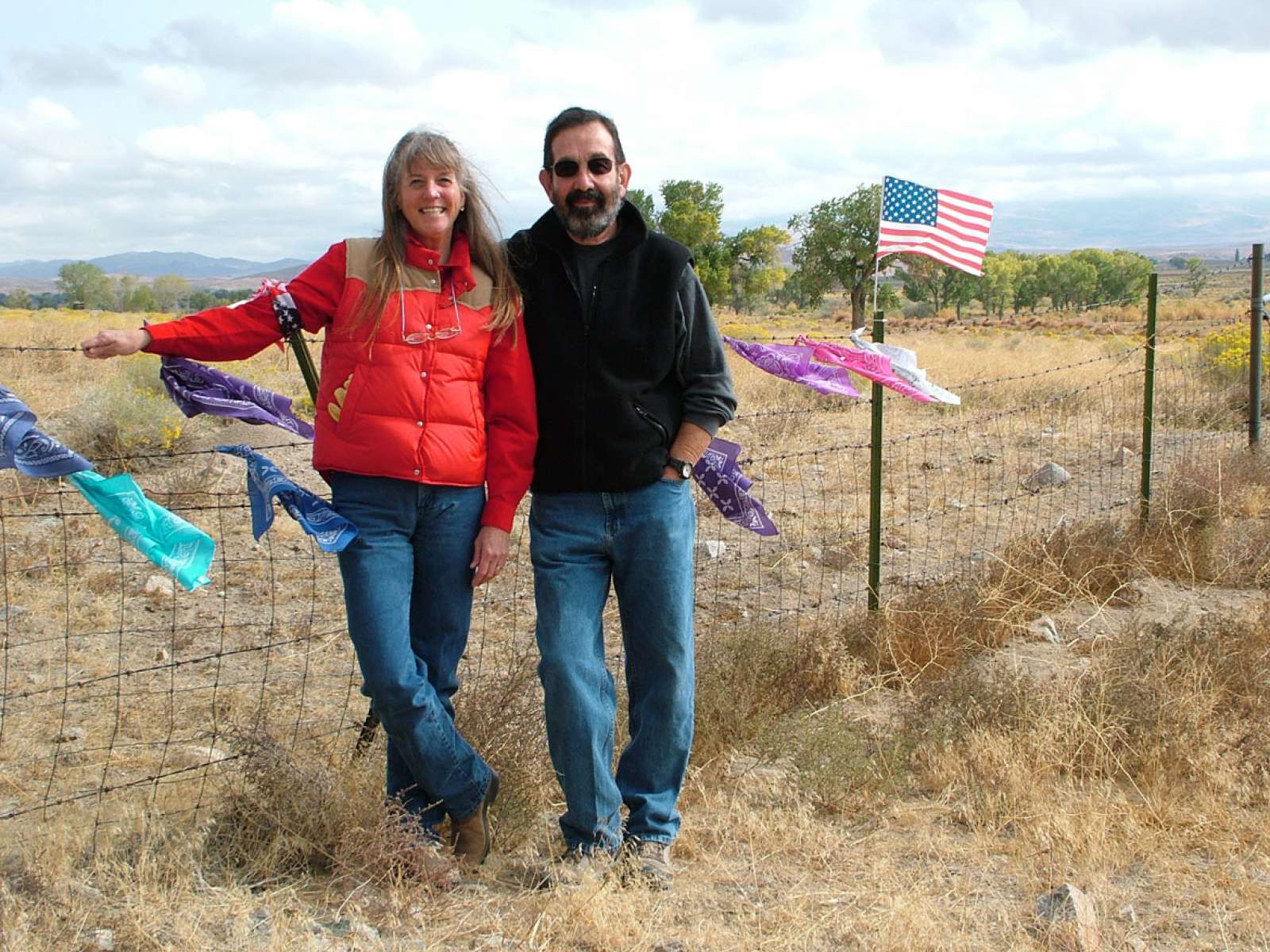 Between Fences, Nevada 2005 Freedom Fence