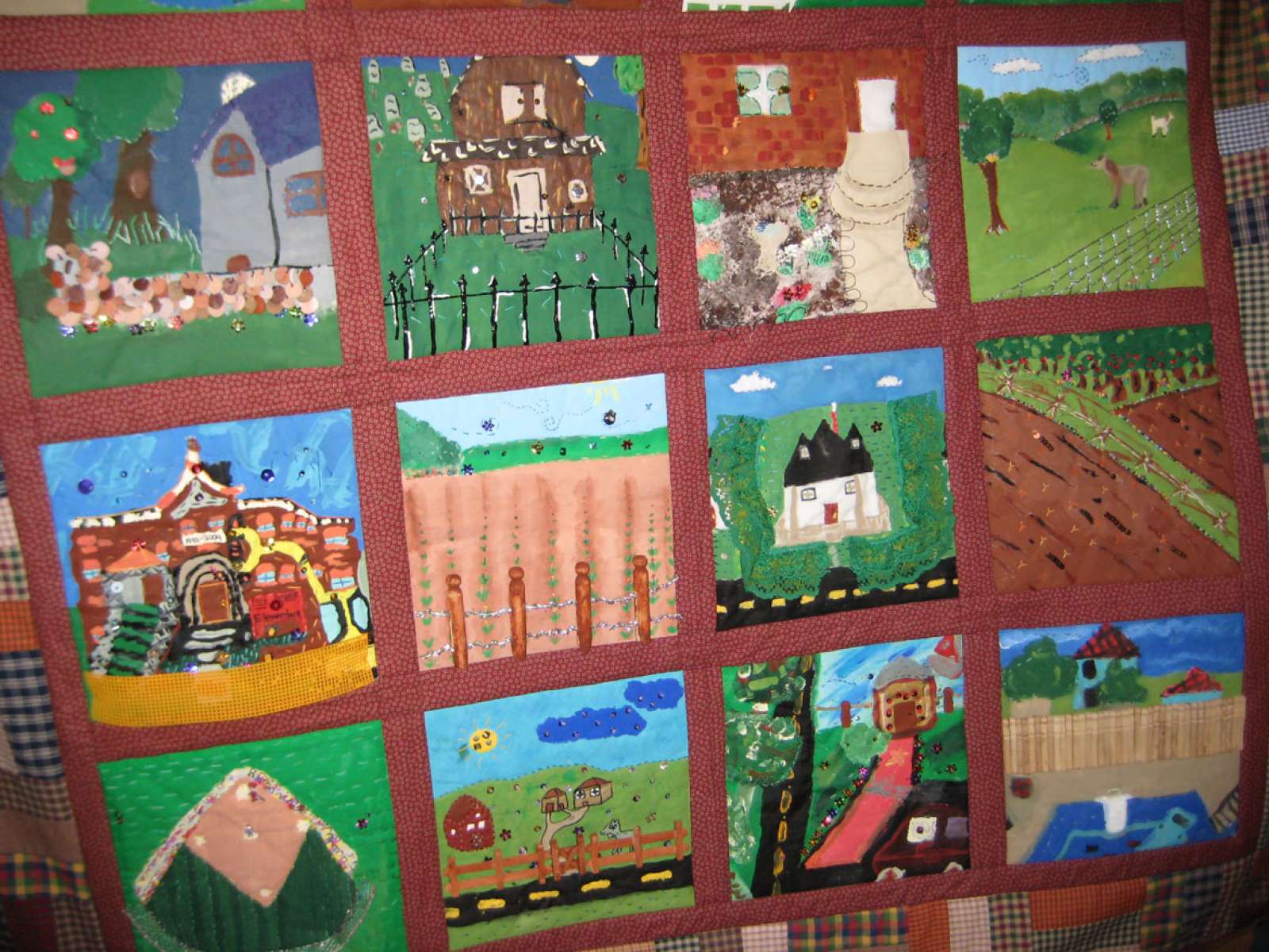 Between Fences Sidney 2009 Sidney BF 3rd graders quilt