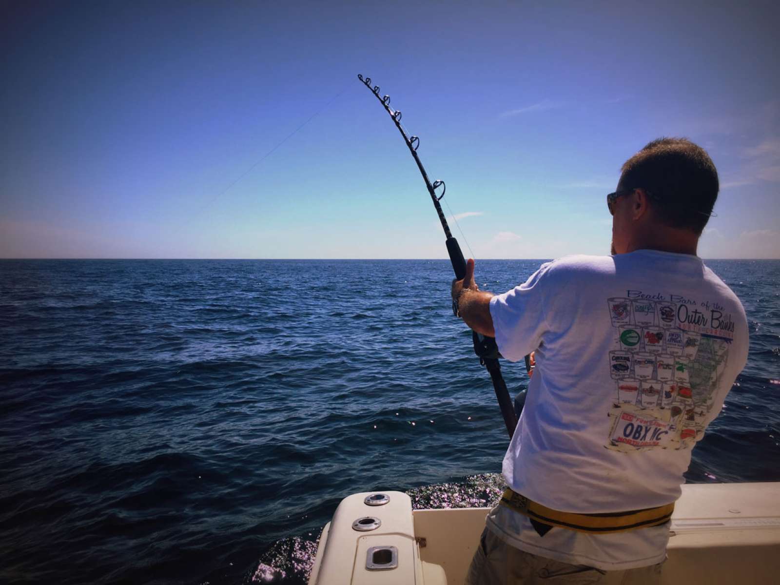 Dave Foster from Suffolk, Virginia fishing