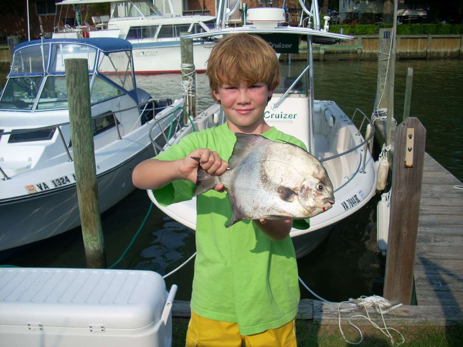 Hunter Foster from Suffolk, Virginia fishing