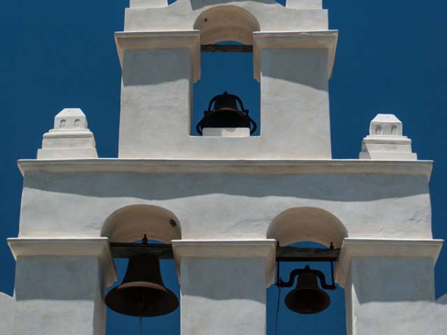 Photo of Capistrano Bell Tower by Chris Vreeland. Flickr Creative Commons. Attribution Non-Commercial 2.0 Generic (CC BY-NC 2.0)