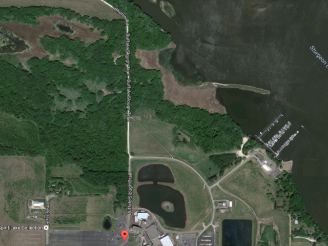 Prairie Island Dakota Community. Courtesy Google Earth.