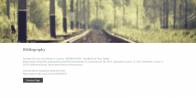 Screenshot of student-created website.